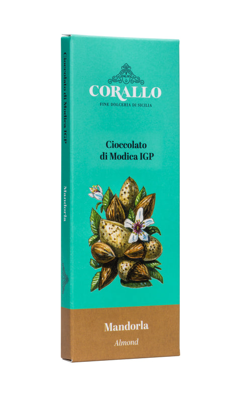 Cioccolato di Modica I.G.P. alla Mandorla - 50g