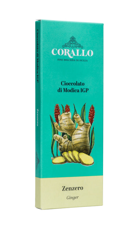 Cioccolato di Modica I.G.P. allo Zenzero - 50g