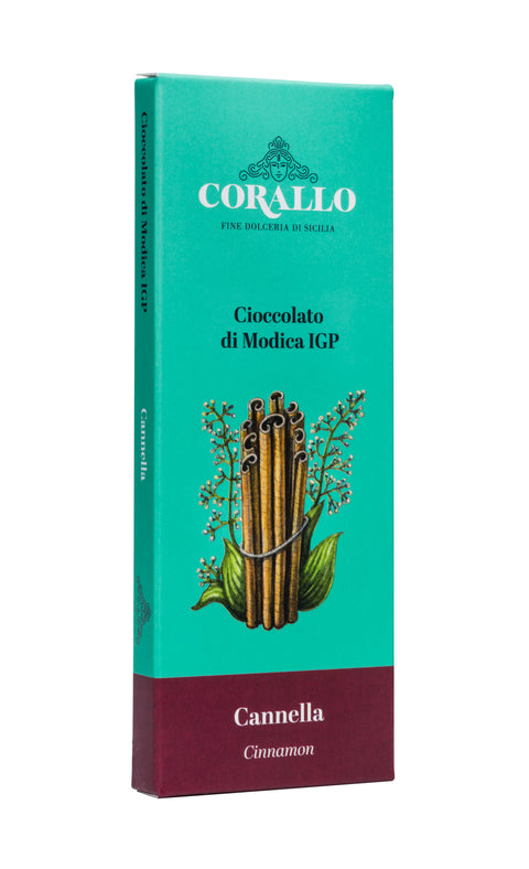 Cioccolato di Modica I.G.P. alla Cannella - 50g