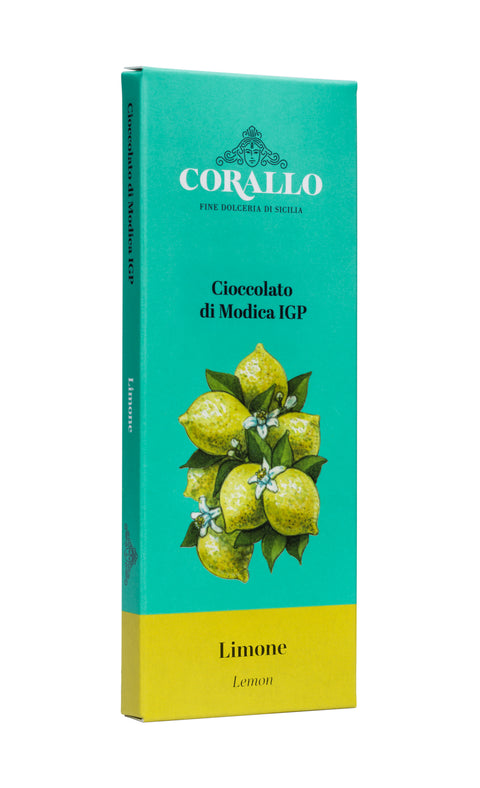 Cioccolato di Modica I.G.P. al Limone - 50g