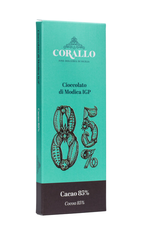 Cioccolato di Modica I.G.P. Cacao al 85% - 50g