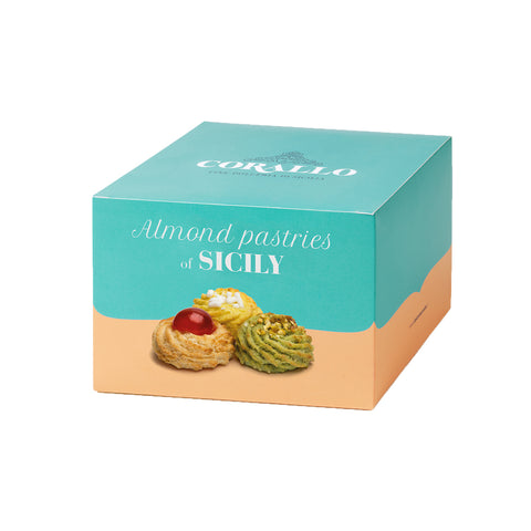 Sicilian Almond Pastries - 3 flavors: Classic, Pistachio, Lemon